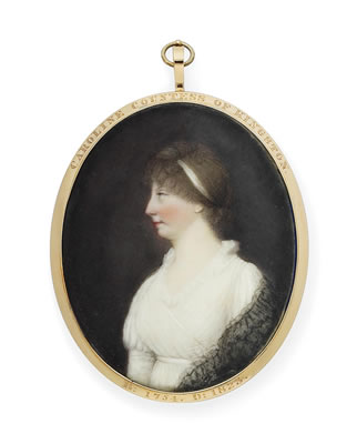Caroline King, Countess of Kingston, née FitzGerald (1754-1823) by Henry Kirchhoffer - Auction record, sale price, and art valuation. Compare with similar artists and explore comparable artworks.