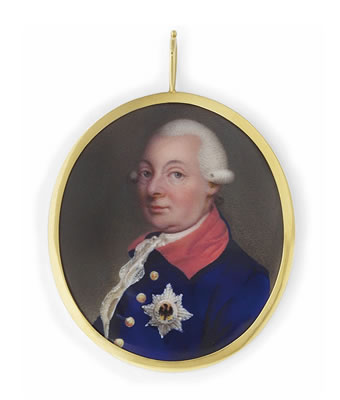 Charles Frederick, 1st Grand-Duke of Baden (1728-1811) by Johann Heinrich Hurter - Auction record, sale price, and art valuation. Compare with similar artists and explore comparable artworks.