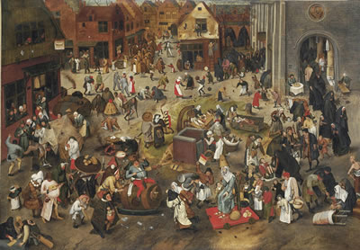 The Battle between Carnival and Lent