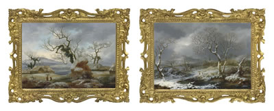 Sample artwork by George (of Chichester) Smith (1714 - 1776), known for landscape and portrait painting - View similar artists and auction records