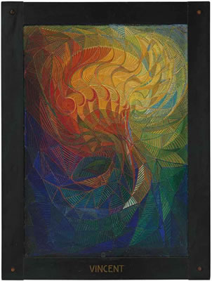 Vincent by Vilmos Huszar - Auction record, sale price, and art valuation. Compare with similar artists and explore comparable artworks.