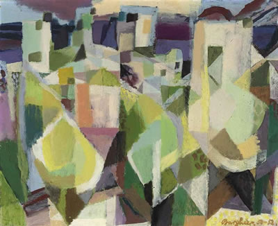 Sample artwork by Eduard Bargheer (1901 - 1979), known for avant-garde art, painting, drawing, graphic art - View similar artists and auction records