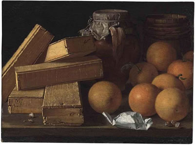 Oranges, nuts, spices, boxes of sweetmeats, a jug and a cask on a table by Luis Egidio Melendez - Auction record, sale price, and art valuation. Compare with similar artists and explore comparable artworks.