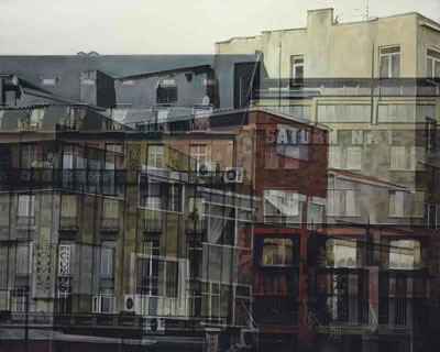 Sample artwork by Jorge R Pombo (Born 1973), known for painting - View similar artists and auction records