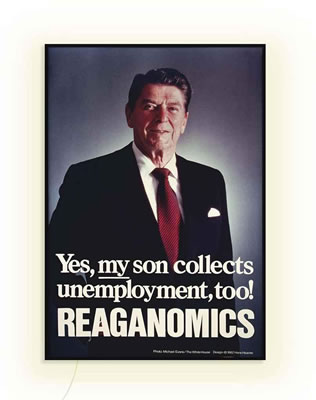 Reaganomics by Hans Christoph Haacke - Auction record, sale price, and art valuation. Compare with similar artists and explore comparable artworks.
