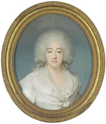 Portrait of Marie-Joséphine-Louise de Savoie, comtesse de Provence (1752-1810) by Joseph Boze - Auction record, sale price, and art valuation. Compare with similar artists and explore comparable artworks.