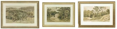 Three views of the grounds at Rossana, Co. Wicklow (3)