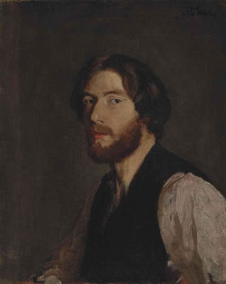 Portrait of Augustus Edwin John: Self-portrait