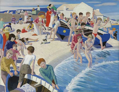 On the beach at Newlyn