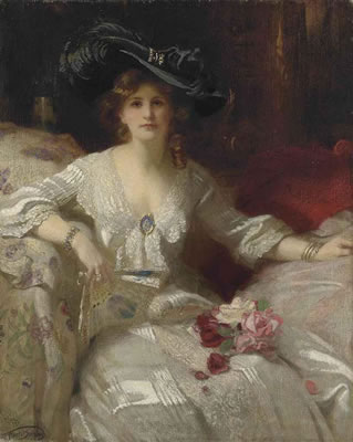 The fair lady, the bridal dress