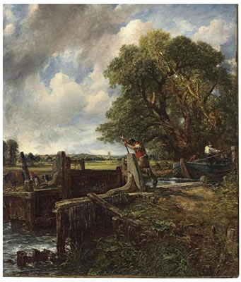 Sample artwork by John Constable (1776 - 1837), known for regional rural landscape and rural scene painting, figure drawing - View similar artists and auction records