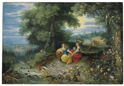 An Allegory of Water and Earth