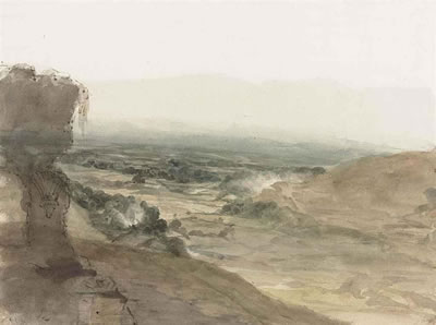Vale of Llangollen from Castell Dinas Bran, North Wales
