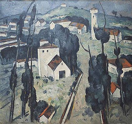 Sample artwork by Alexander Vasylievich Schevchenko (1883 - 1948), known for painting, sculpture, architecture - View similar artists and auction records