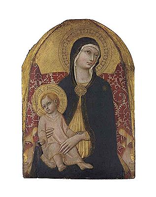 The Madonna and Child Enthroned
