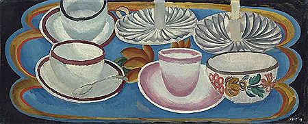Tea Things by Vanessa Stephen Bell - Auction record, sale price, and art valuation. Compare with similar artists and explore comparable artworks.