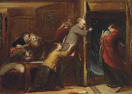 Sketch for 'The Outcast', 1851 by Richard Redgrave - Auction record, sale price, and art valuation. Compare with similar artists and explore comparable artworks.