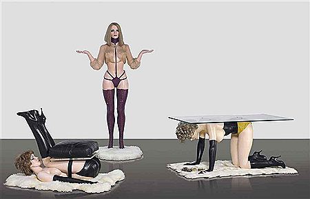 Hatstand, Table and Chair (i) Hatstand (ii) Table (iii) Chair
