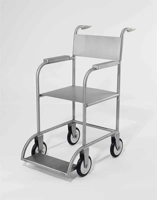 Untitled (Wheelchair) by Mona Hatoum - Auction record, sale price, and art valuation. Compare with similar artists and explore comparable artworks.