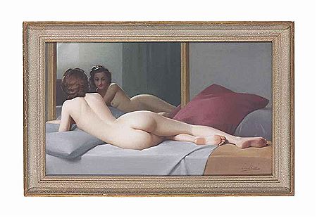 Reclining nude by Robert Louis Raymond Duflos - Auction record, sale price, and art valuation. Compare with similar artists and explore comparable artworks.