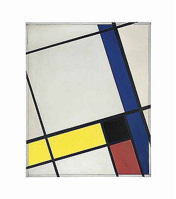 Composition néo-plastique no. 5 O