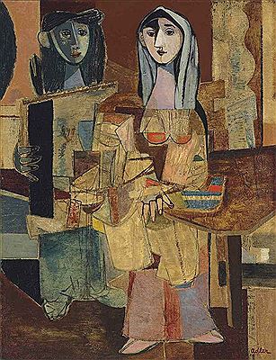 The Baal Shem Tov's Daughter by Jankel Adler - Auction record, sale price, and art valuation. Compare with similar artists and explore comparable artworks.