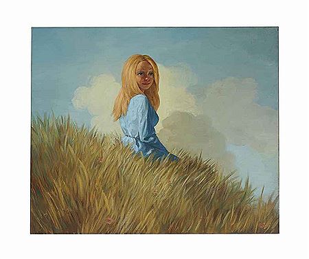 Girl on a Hill
