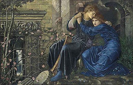 Sample artwork by Edward Coley Burne-Jones (1833 - 1898), known for fairy tale painting, tapestry and stained glass design - View similar artists and auction records