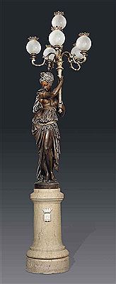A LIFESIZE FRENCH ORMOLU