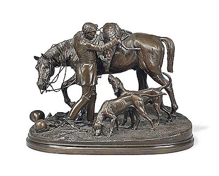 LE RETOUR DE LA CHASSE A COURRE by Alfred Dubucand - Auction record, sale price, and art valuation. Compare with similar artists and explore comparable artworks.