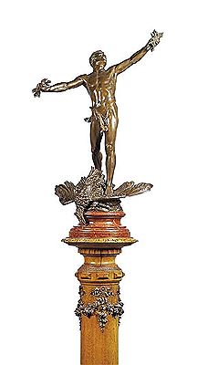 FIGURE OF PROMETHEUS by Jean Jules Cambos - Auction record, sale price, and art valuation. Compare with similar artists and explore comparable artworks.