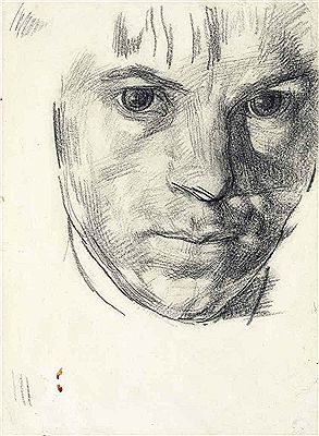 Portrait of Stanley Spencer: Self-portrait