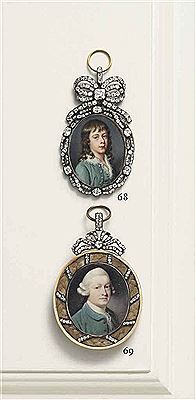 Sir Robert Rollo Gillespie (1766-1814), as a young boy in peppermint-green coat, white lace collar, loose curling brown hair