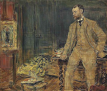 Portrait of the artist William Dannat