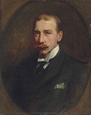 Portrait of (William) Lockett Agnew (1858-1918), half-length