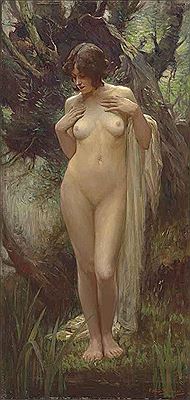 Nymph in a Wood
