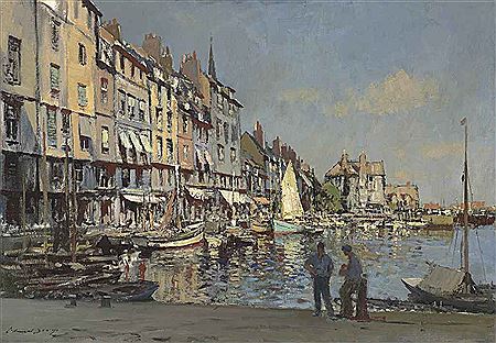 Morning sunlight, Honfleur