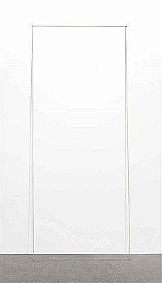WHITE WALL PIECE FOR ERIK MOSEL by Frederick Sandback - Auction record, sale price, and art valuation. Compare with similar artists and explore comparable artworks.