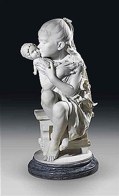 Sample artwork by Polydore Comein (1848 - 1907), known for sculpture - View similar artists and auction records