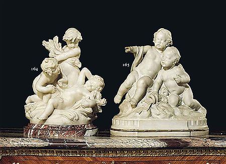 THREE PLAYFUL PUTTI