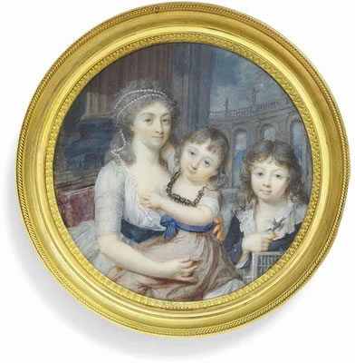 Sample artwork by Augustin Dubourg (fl.1790 - 1800), known for painting and sculpture - View similar artists and auction records