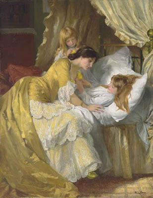 Sample artwork by Mary L Gow (1851 - 1929), known for painting - View similar artists and auction records