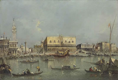 Venice, the Bacino di San Marco, with the Piazzetta and the Doge's Palace by Francesco Lazzaro Guardi - Auction record, sale price, and art valuation. Compare with similar artists and explore comparable artworks.
