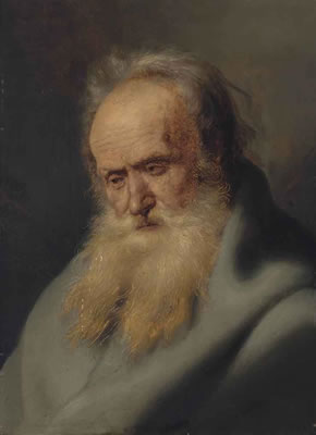 Tronie of an old man