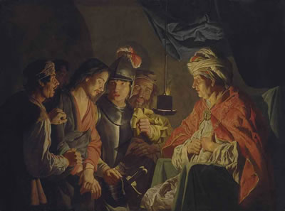 Christ before Pilate by Matthias I Stomer - Auction record, sale price, and art valuation. Compare with similar artists and explore comparable artworks.