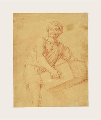 Study of a man carrying a chest by Pieter Lastman - Auction record, sale price, and art valuation. Compare with similar artists and explore comparable artworks.