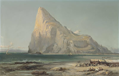 Gibraltar by James Webb - Auction record, sale price, and art valuation. Compare with similar artists and explore comparable artworks.