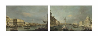 Palazzo Ducale and the Libreria, Venice, from the Bacino di San Marco; and Santa Maria della Salute, Venice, with the Punto della Dogana in the distance by Francesco Tironi - Auction record, sale price, and art valuation. Compare with similar artists and explore comparable artworks.
