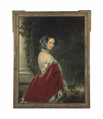 Sample artwork by Christina Robertson (1796 - 1854), known for portrait painting - View similar artists and auction records