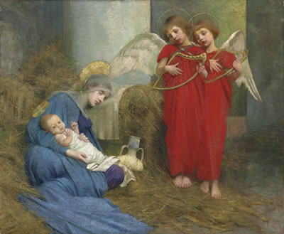 Sample artwork by Marianne Stokes (1855 - 1927), known for illustration-calendar, portrait, history - View similar artists and auction records
